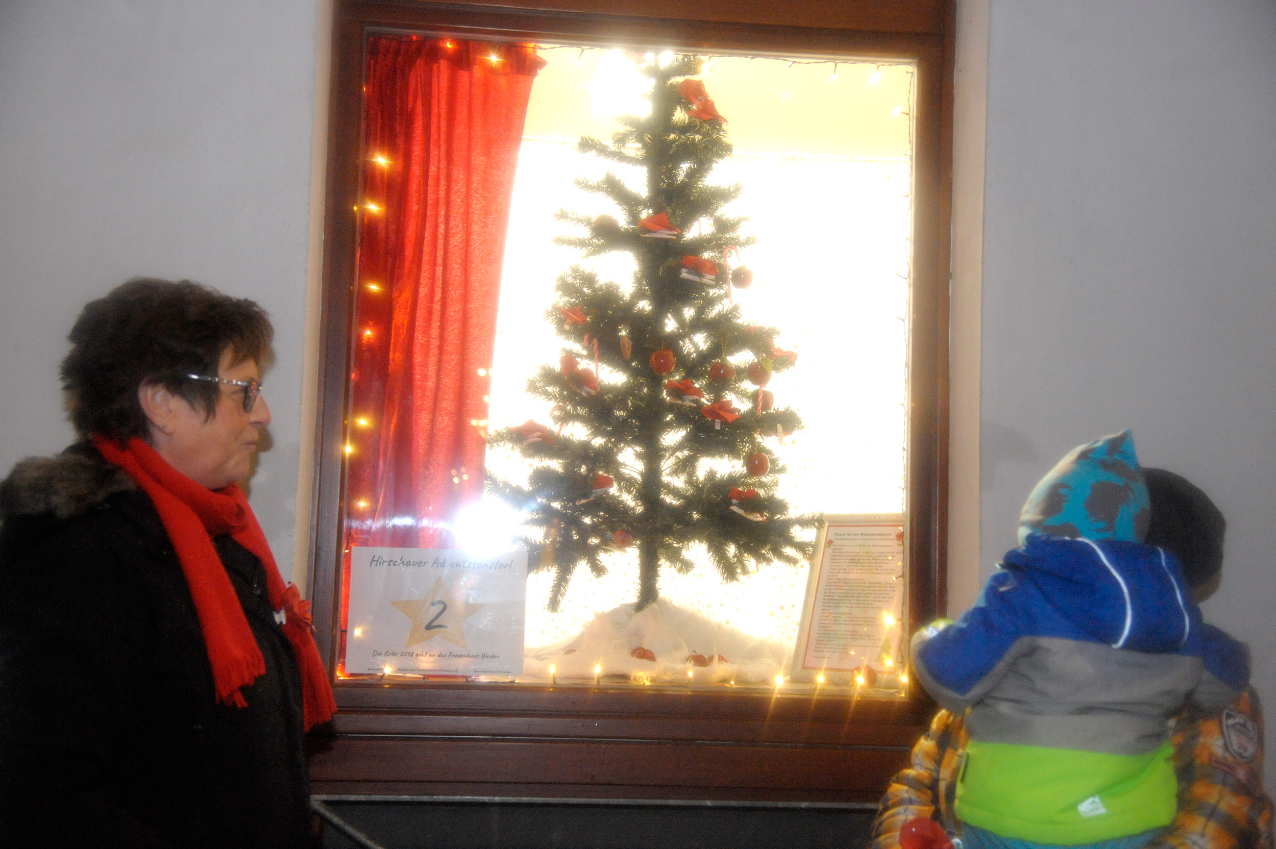 Hirschauer Stadt-Adventskalender 2018 - Fenster vom 24. Dezember 2018