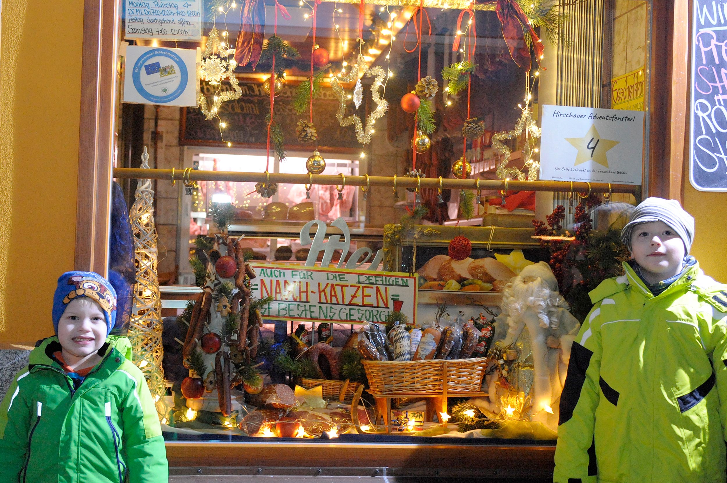 Hirschauer Stadt-Adventskalender 2018 - Fenster vom 24. Dezember 2018