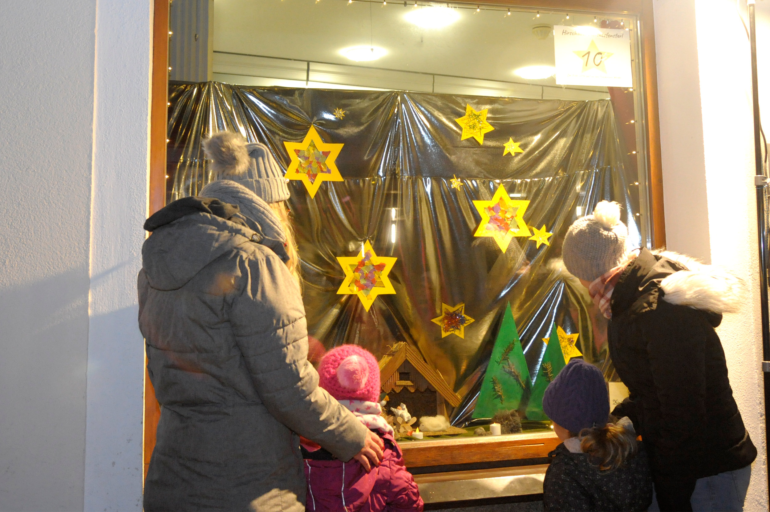 Hirschauer Stadt-Adventskalender 2018 - Fenster vom 24. Dezember 2018