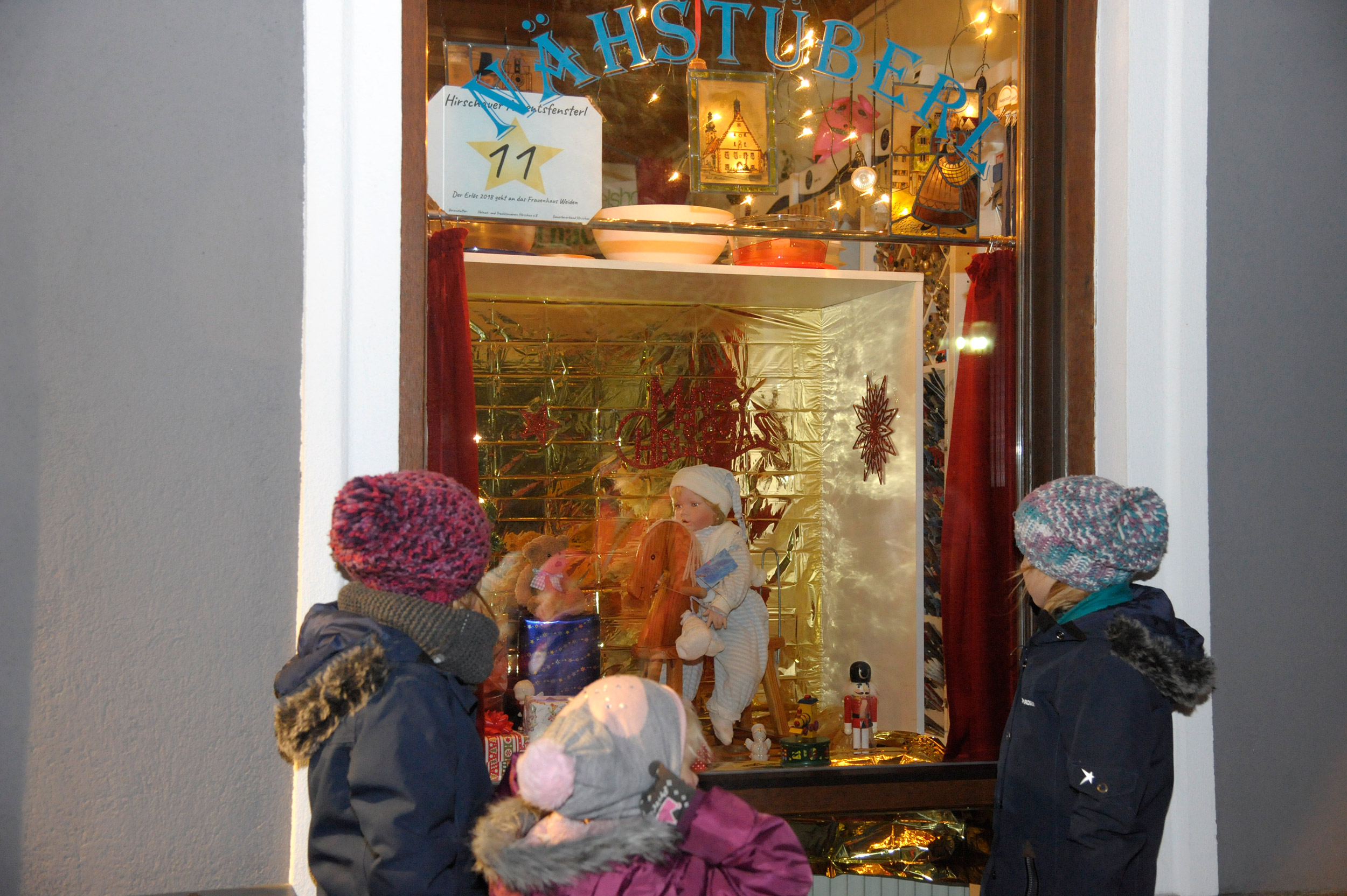 Hirschauer Stadt-Adventskalender 2018 - Fenster vom 24. Dezember 2018