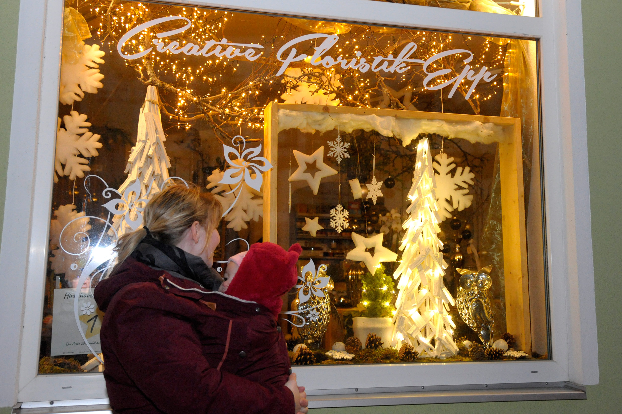 Hirschauer Stadt-Adventskalender 2018 - Fenster vom 24. Dezember 2018