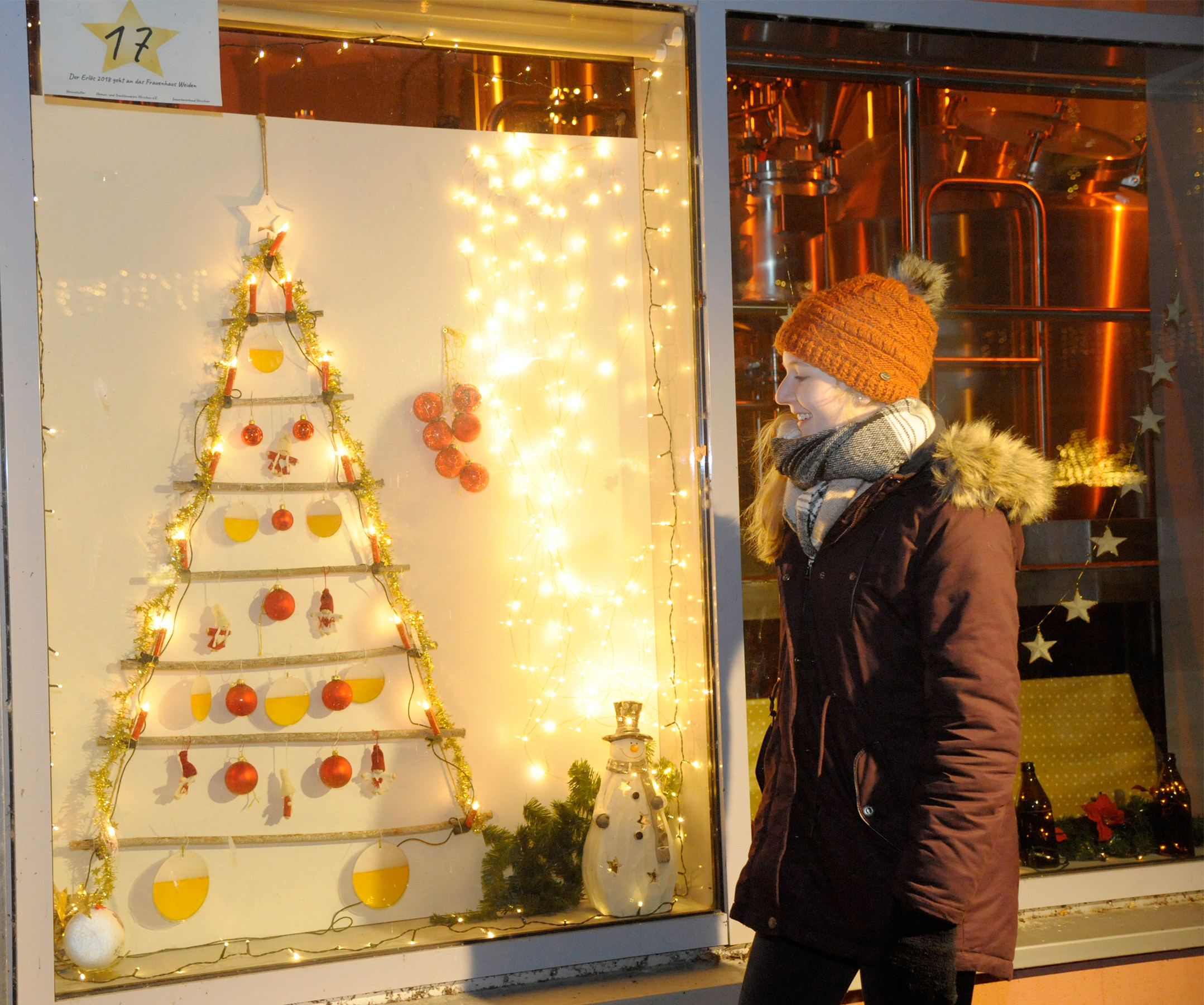 Hirschauer Stadt-Adventskalender 2018 - Fenster vom 24. Dezember 2018