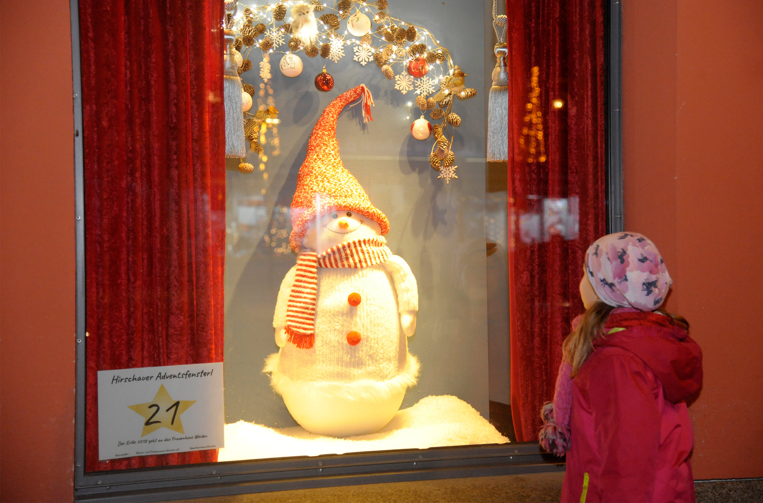 Hirschauer Stadt-Adventskalender 2018 - Fenster vom 24. Dezember 2018