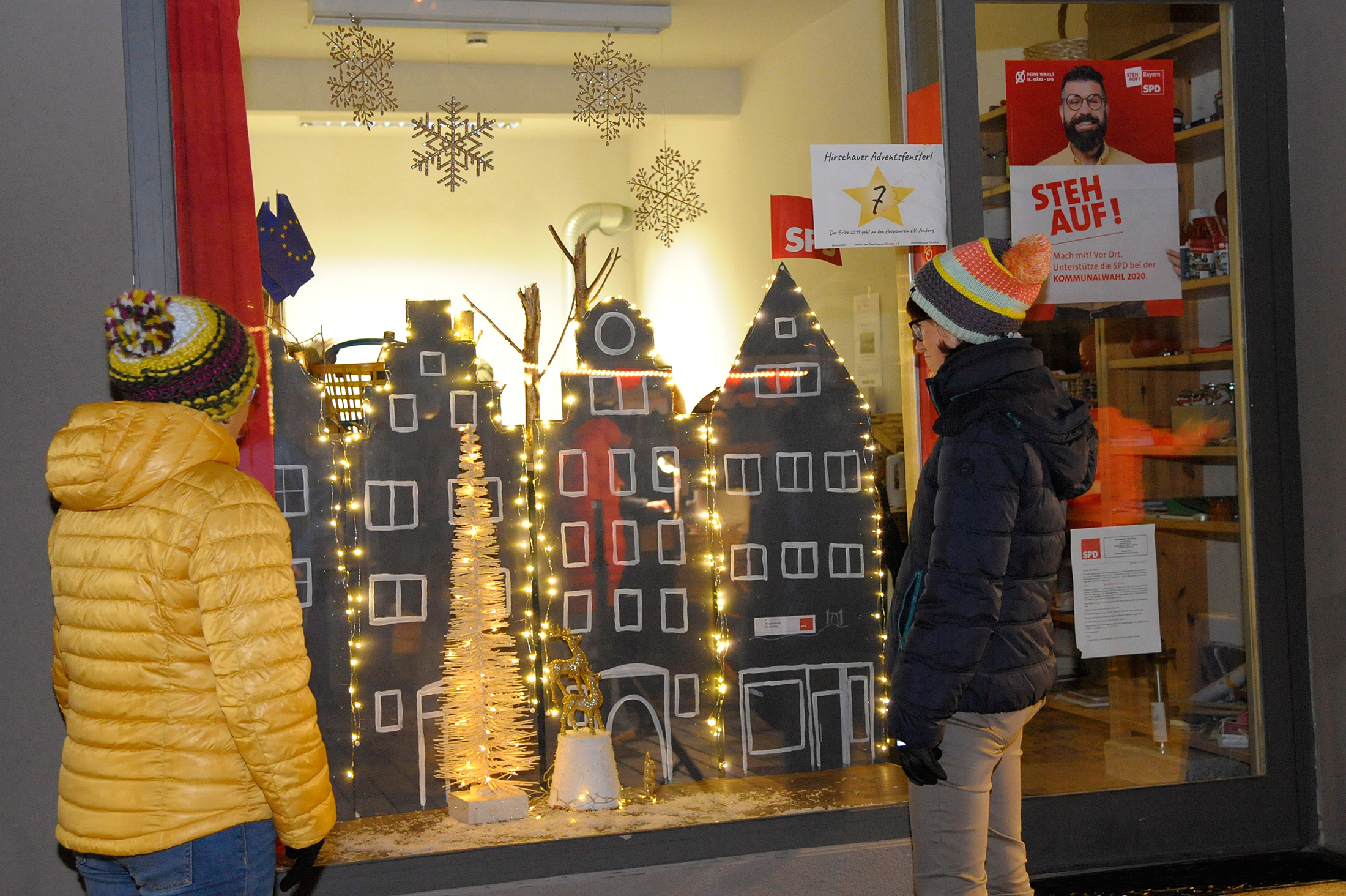 Hirschauer Stadt-Adventskalender 2019 - Fenster vom 24. Dezember 2019