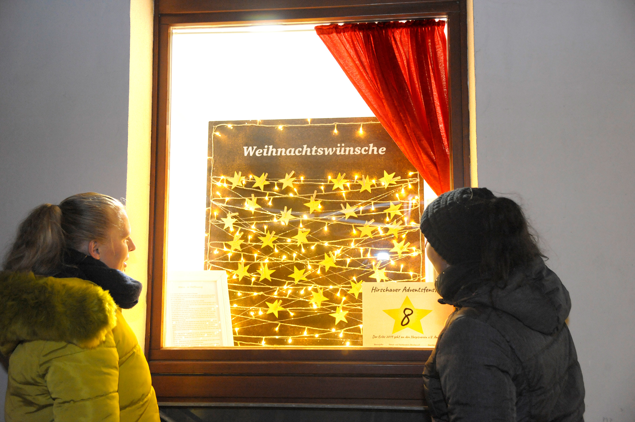 Hirschauer Stadt-Adventskalender 2019 - Fenster vom 24. Dezember 2019