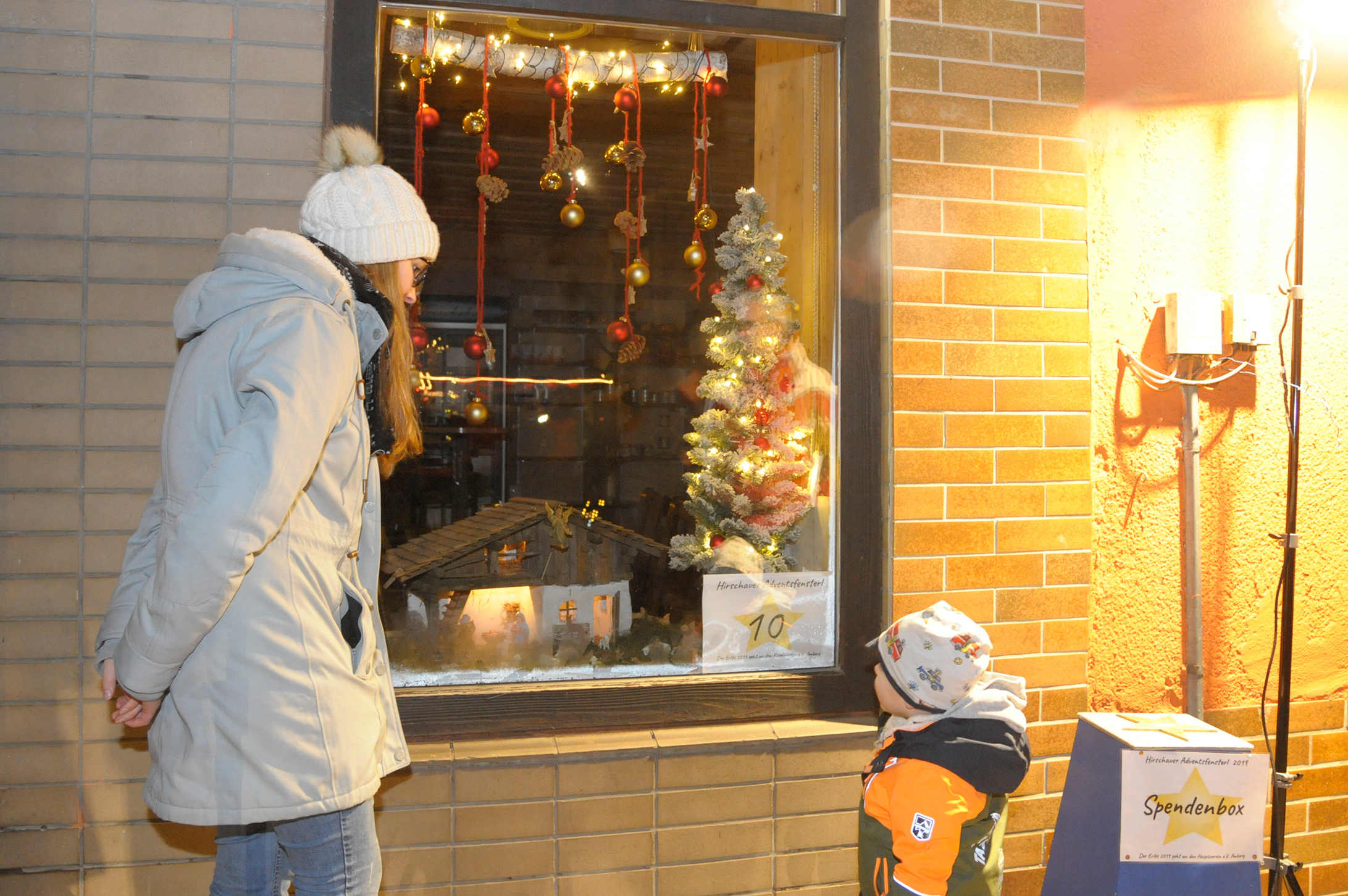 Hirschauer Stadt-Adventskalender 2019 - Fenster vom 24. Dezember 2019