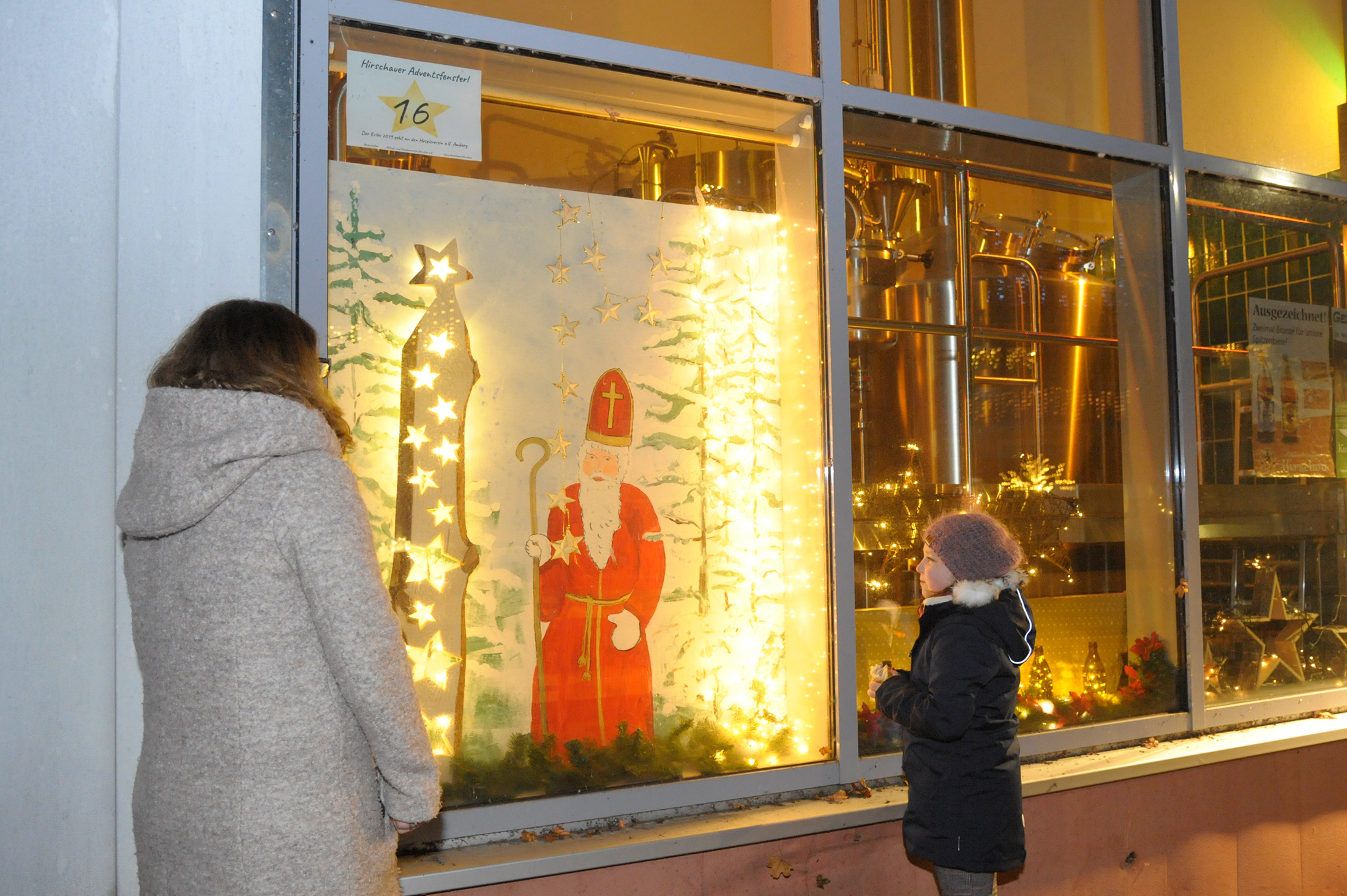 Hirschauer Stadt-Adventskalender 2019 - Fenster vom 24. Dezember 2019