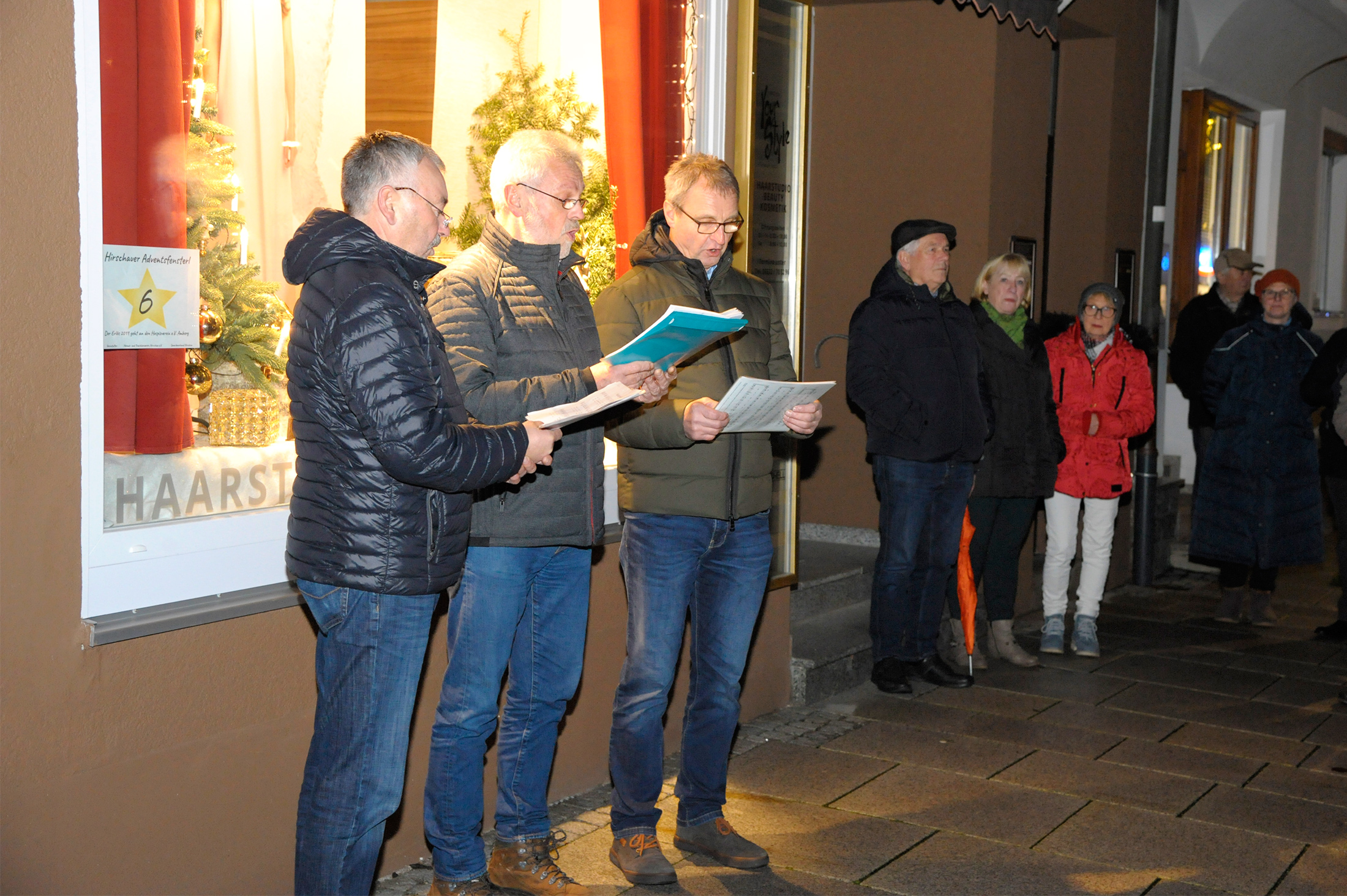 Hirschauer Stadt-Adventskalender 2019 - Fenster vom 24. Dezember 2019