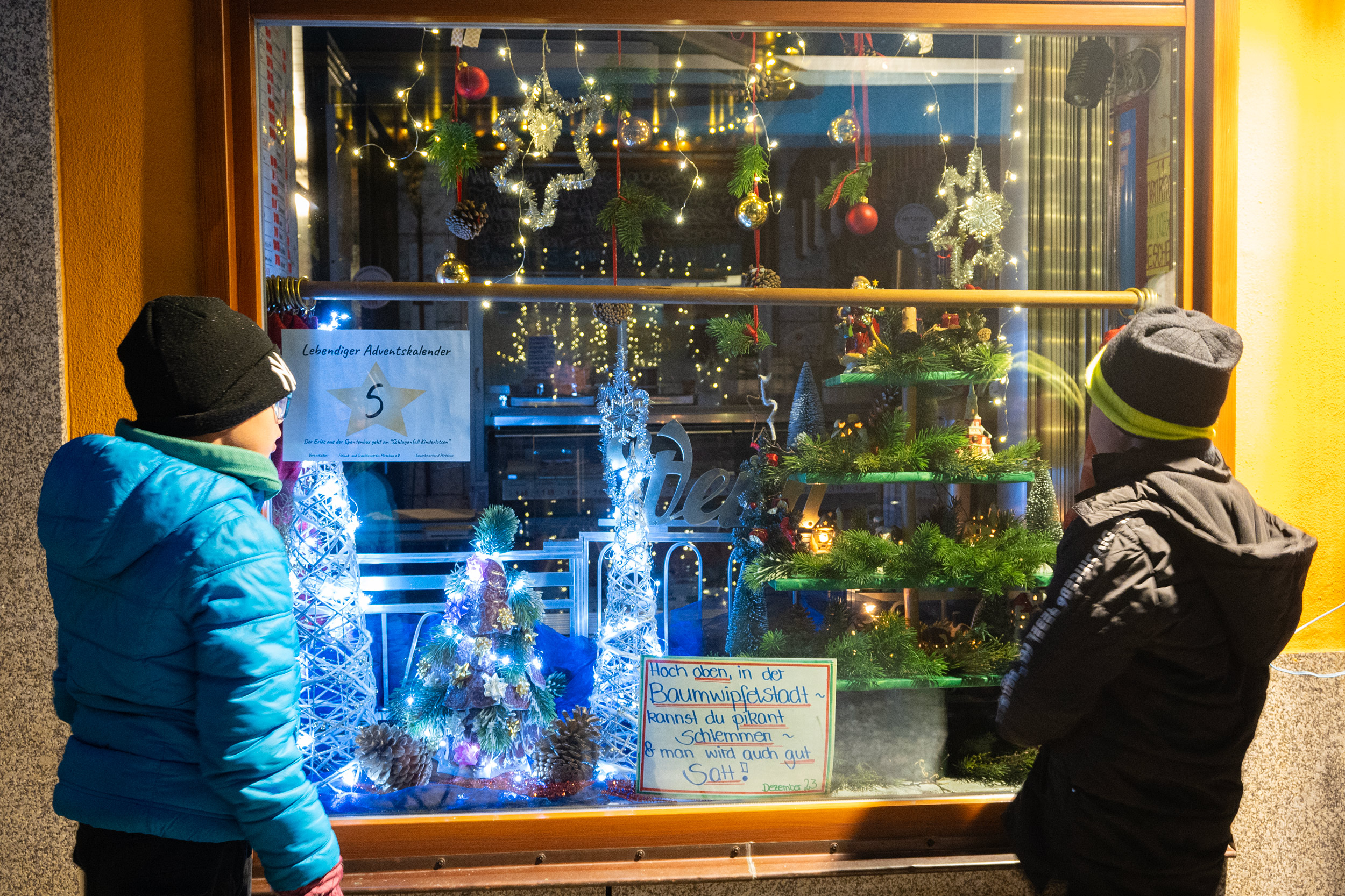 Hirschauer Stadt-Adventskalender 2023 - Fenster vom 24. Dezember 2023