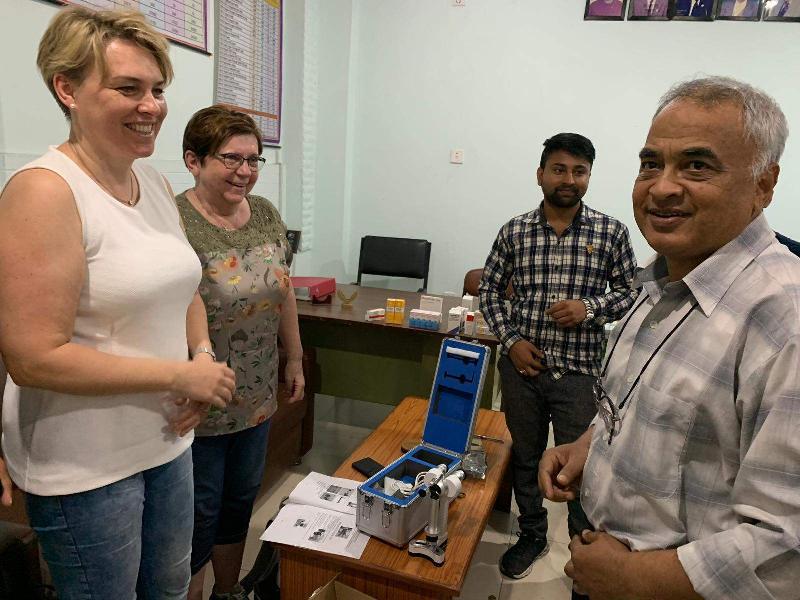 Africa Luz kann dank Conrad-Spende in Nepal helfe