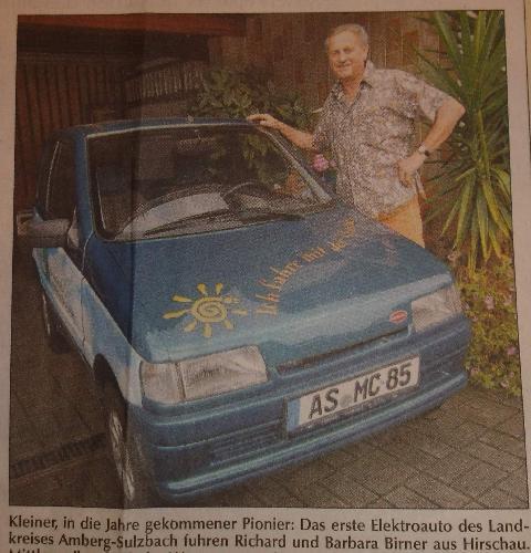 Seiner Zeit voraus: Solarenergie- und E-Auto-Pionier Richard Birner
