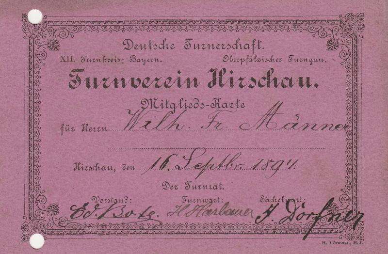 Der TuS Hirschau ein Verein mit bewegter Geschichte und zahlreichen Erfolgen