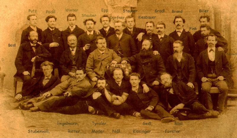 Die älteste Fotoaufnahme in der Vereinschronik stammt aus dem Jahr 1885.

 - Foto von Werner Schulz