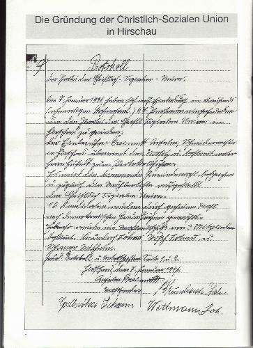 CSU-Ortsverband vor 75 Jahren als „CSE“ gegründet