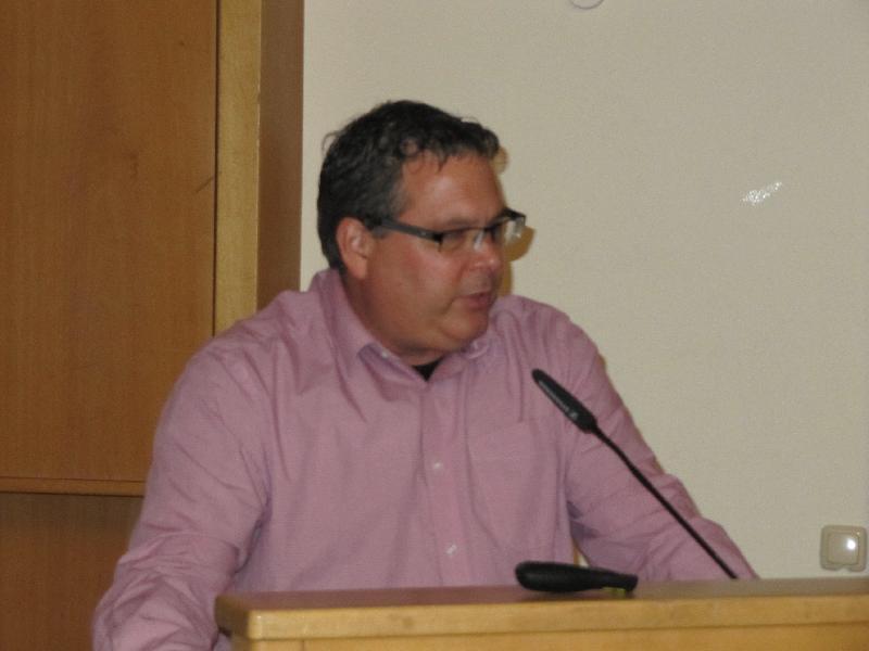Claus Hellbach, stellt sich als neuer Stadtkämmerer vor. - Foto von Gerhard Fleischmann