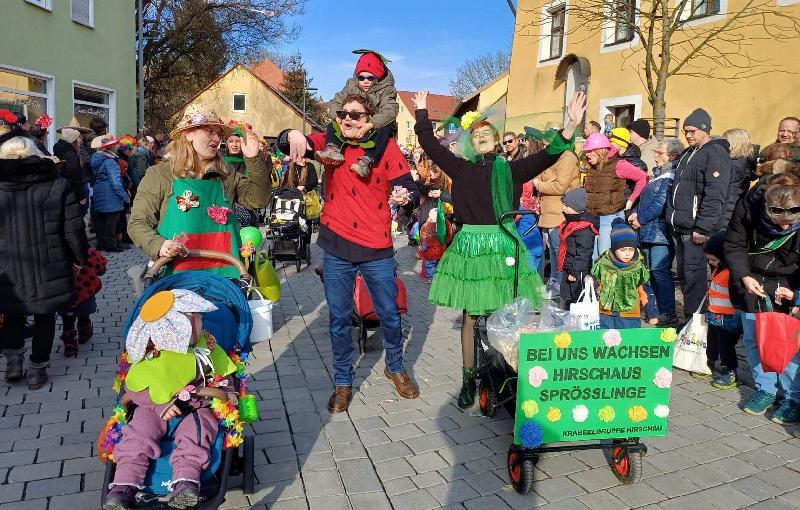 Hirschau fest in Kinder-Narrenhand