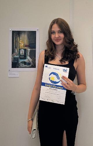 Alicia Baldaufs prämiertes Kunstwerk: Lebensmittel per „3D food printer“