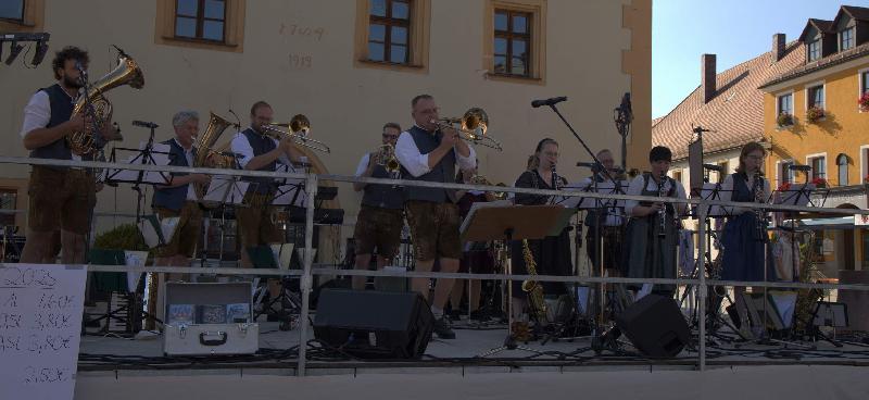 Marktplatzfest des Musikzugs einmal mehr Besuchermagnet