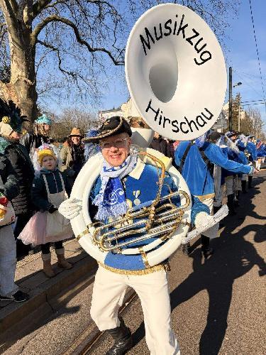 Hirschauer Musikzügler mittendrin im Düsseldorfer Jecken-Karneval