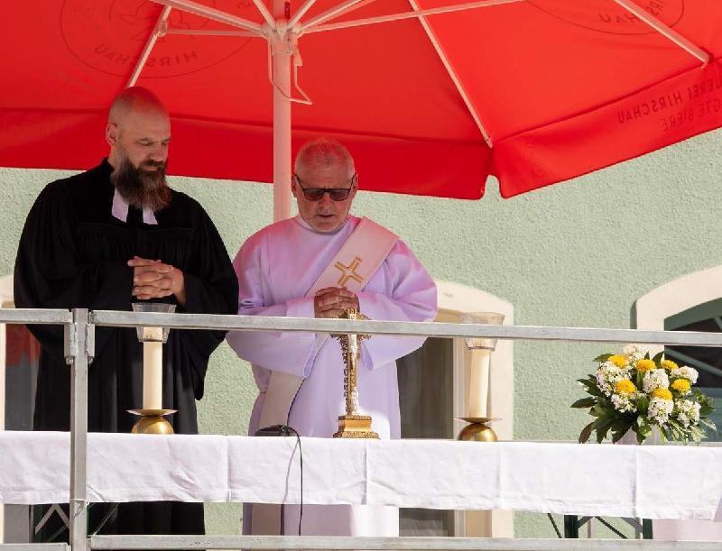 Heiße Stimmung bei heißem 50. Markplatzfest