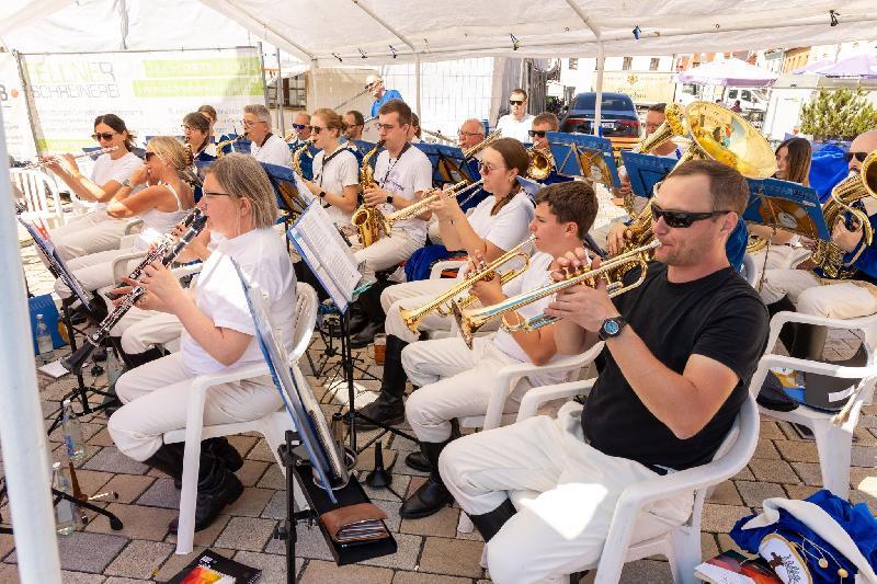 Heiße Stimmung bei heißem 50. Markplatzfest