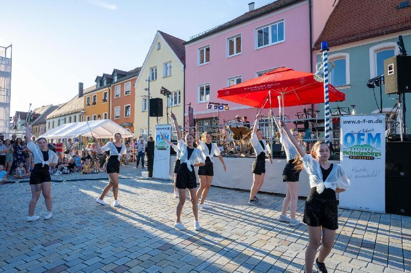 Heiße Stimmung bei heißem 50. Markplatzfest