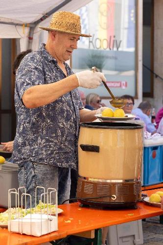 Heiße Stimmung bei heißem 50. Markplatzfest