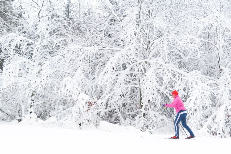 Winterlandschaft am Rotbühlsender